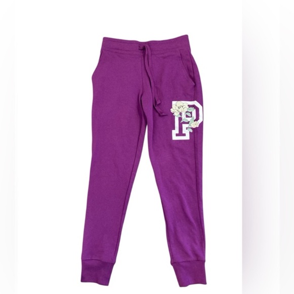 Pink Victoria’s Secret Collegiate Skinny Jogger XS NWT - Picture 1 of 6